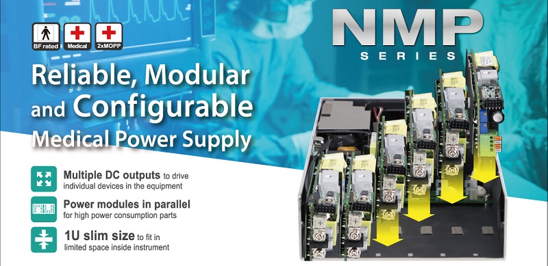 Mean Well NMP Series for medical power solutions